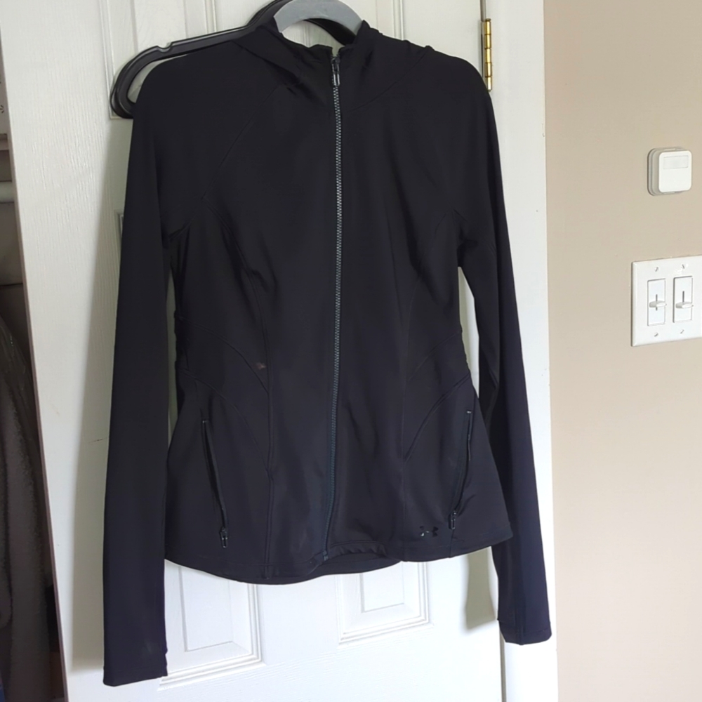 Women's Under Armour Heat Gear zip up hooded jacket